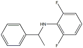 2,6-difluoro-N-(1-phenylethyl)aniline Struktur