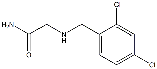 2-[(2,4-dichlorobenzyl)amino]acetamide Struktur