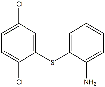 2-[(2,5-dichlorophenyl)sulfanyl]aniline Struktur