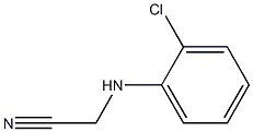 2-[(2-chlorophenyl)amino]acetonitrile Struktur