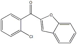 2-[(2-chlorophenyl)carbonyl]-1-benzofuran Struktur