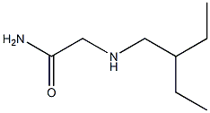 2-[(2-ethylbutyl)amino]acetamide Struktur