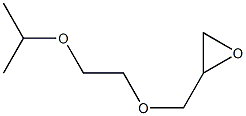 2-[(2-isopropoxyethoxy)methyl]oxirane Struktur