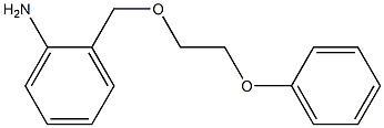 2-[(2-phenoxyethoxy)methyl]aniline Struktur