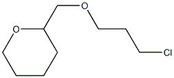 2-[(3-chloropropoxy)methyl]tetrahydro-2H-pyran Struktur