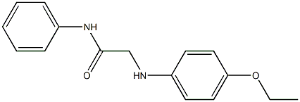 2-[(4-ethoxyphenyl)amino]-N-phenylacetamide Struktur