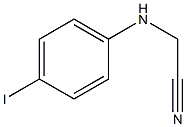 2-[(4-iodophenyl)amino]acetonitrile Struktur