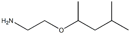 2-[(4-methylpentan-2-yl)oxy]ethan-1-amine Struktur