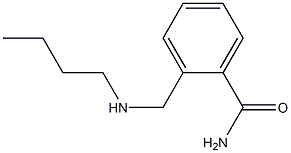 2-[(butylamino)methyl]benzamide Struktur