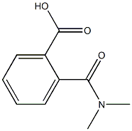 2-[(dimethylamino)carbonyl]benzoic acid Struktur