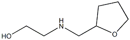 2-[(oxolan-2-ylmethyl)amino]ethan-1-ol Struktur