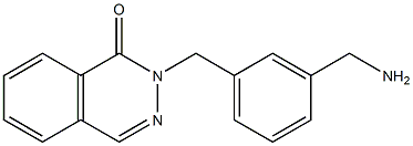 2-[3-(aminomethyl)benzyl]phthalazin-1(2H)-one Struktur