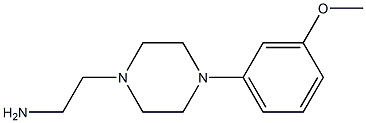 2-[4-(3-methoxyphenyl)piperazin-1-yl]ethan-1-amine Struktur