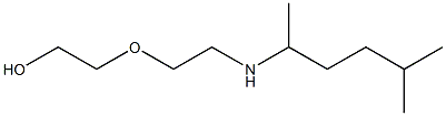 2-{2-[(5-methylhexan-2-yl)amino]ethoxy}ethan-1-ol Struktur