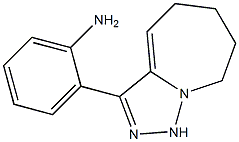 2-{5H,6H,7H,8H,9H-[1,2,4]triazolo[3,4-a]azepin-3-yl}aniline Struktur