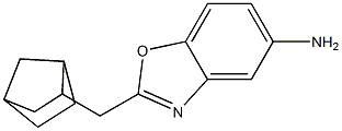 2-{bicyclo[2.2.1]heptan-2-ylmethyl}-1,3-benzoxazol-5-amine Struktur