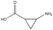 2-aminocyclopropane-1-carboxylic acid Struktur