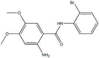 2-amino-N-(2-bromophenyl)-4,5-dimethoxybenzamide Struktur