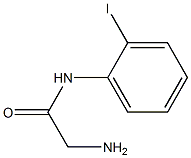 2-amino-N-(2-iodophenyl)acetamide Struktur