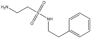 2-amino-N-(2-phenylethyl)ethanesulfonamide Struktur