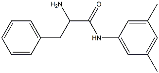 2-amino-N-(3,5-dimethylphenyl)-3-phenylpropanamide Struktur