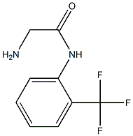 2-amino-N-[2-(trifluoromethyl)phenyl]acetamide Struktur