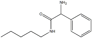 2-amino-N-pentyl-2-phenylacetamide Struktur