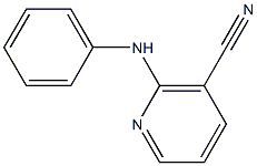 2-anilinonicotinonitrile Struktur