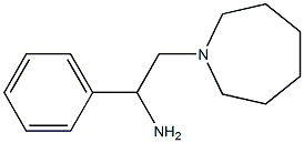 2-azepan-1-yl-1-phenylethanamine Struktur