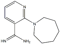 2-azepan-1-ylpyridine-3-carboximidamide Struktur