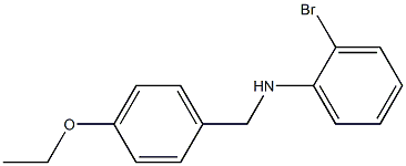 2-bromo-N-[(4-ethoxyphenyl)methyl]aniline Struktur