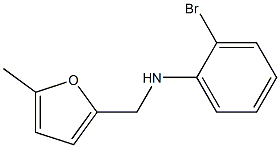 2-bromo-N-[(5-methylfuran-2-yl)methyl]aniline Struktur