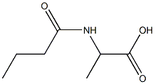 2-butanamidopropanoic acid Struktur