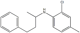 2-chloro-4-methyl-N-(4-phenylbutan-2-yl)aniline Struktur