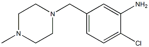 2-chloro-5-[(4-methylpiperazin-1-yl)methyl]aniline Struktur