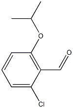 2-chloro-6-(propan-2-yloxy)benzaldehyde Struktur