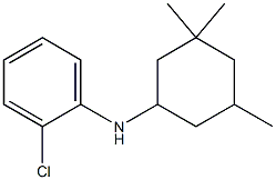 2-chloro-N-(3,3,5-trimethylcyclohexyl)aniline Struktur