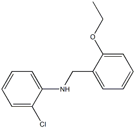 2-chloro-N-[(2-ethoxyphenyl)methyl]aniline Struktur