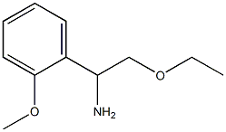 2-ethoxy-1-(2-methoxyphenyl)ethanamine Struktur