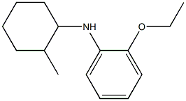 2-ethoxy-N-(2-methylcyclohexyl)aniline Struktur