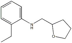 2-ethyl-N-(oxolan-2-ylmethyl)aniline Struktur