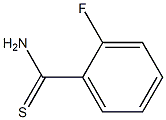 2-fluorobenzenecarbothioamide Struktur