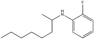 2-fluoro-N-(octan-2-yl)aniline Struktur