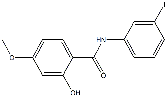 2-hydroxy-N-(3-iodophenyl)-4-methoxybenzamide Struktur