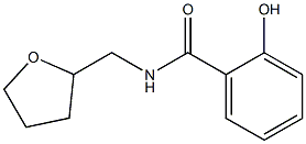 2-hydroxy-N-(oxolan-2-ylmethyl)benzamide Struktur