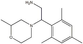 2-mesityl-2-(2-methylmorpholin-4-yl)ethanamine Struktur