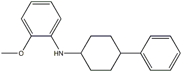 2-methoxy-N-(4-phenylcyclohexyl)aniline Struktur