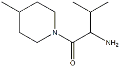 2-methyl-1-[(4-methylpiperidin-1-yl)carbonyl]propylamine Struktur