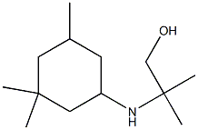 2-methyl-2-[(3,3,5-trimethylcyclohexyl)amino]propan-1-ol Struktur