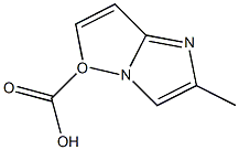 2-methylimidazo[1,2-b][1,2]oxazole-5-carboxylic acid Struktur